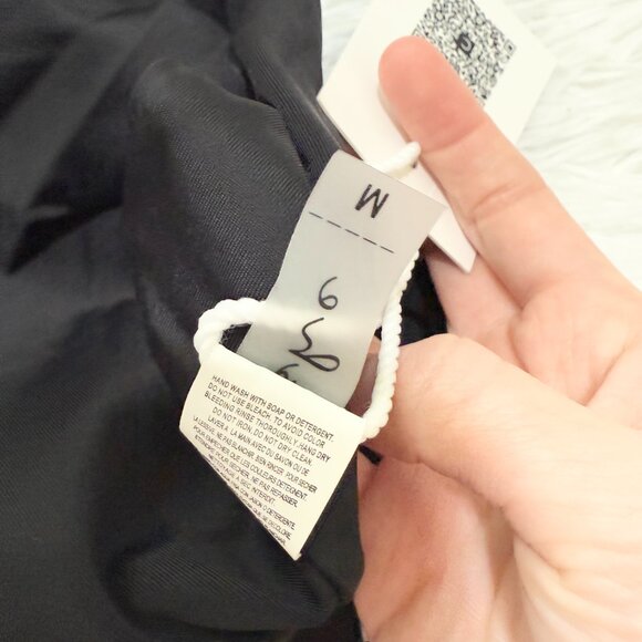 Women CUPSHE Floral Print Shoulder Straps Bikini Beach Set in Black Size Medium - Picture 4 of 8